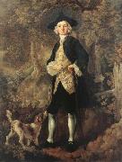 Thomas Gainsborough Man in a Wood with a Dog oil painting picture wholesale